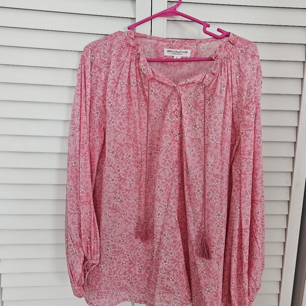 TUCKERNUCK PINK BLOUSE